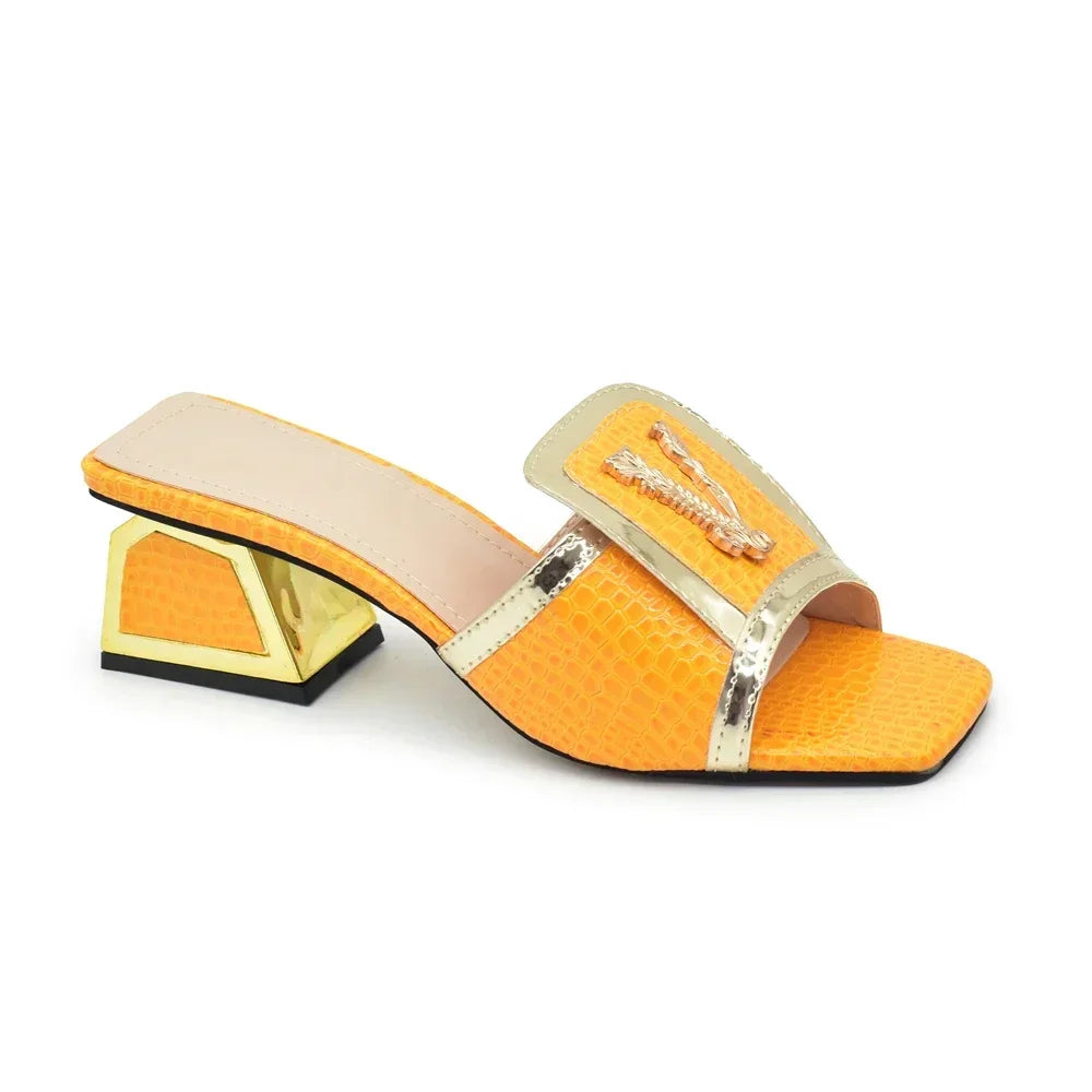 Open Toe Sandals Luxury - Piña Colada