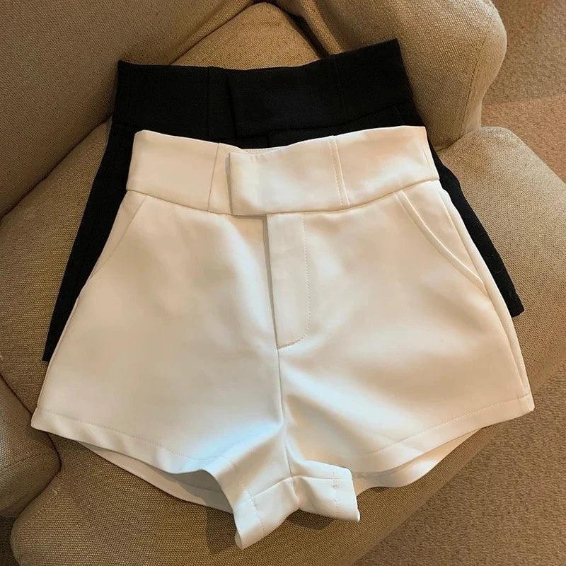 Streetwear Shorts Elegant High Waist - Piña Colada
