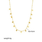Pretty Eye Chunky Chain Necklace - Piña Colada