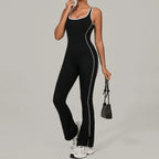 Seamless Sleeveless Sports Top for Women – Quick-Dry, Breathable, 4-Way Stretch - Piña Colada