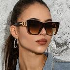Big Frame Cat Eye Sunglasses - Piña Colada