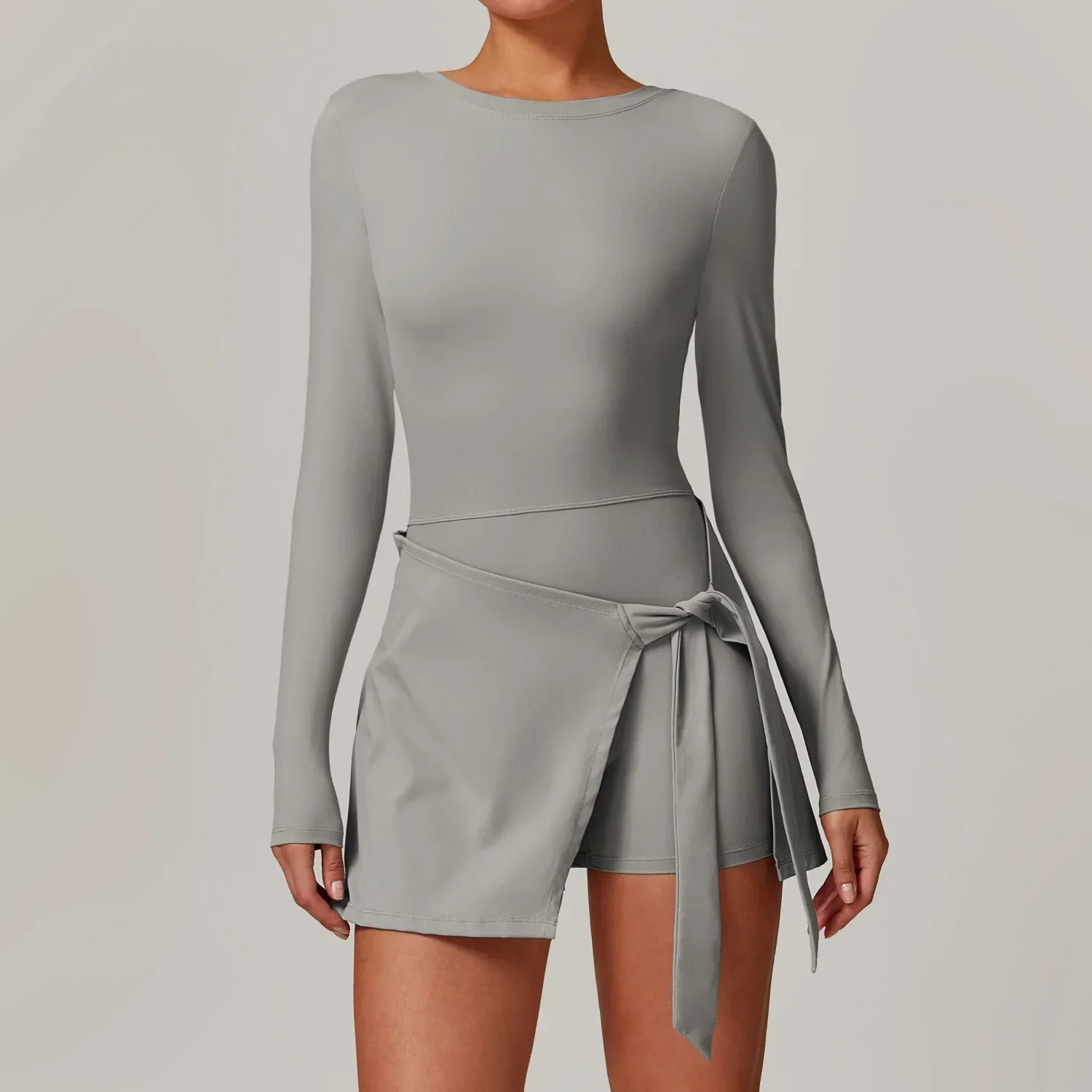 Long Sleeved Gym Set Dress