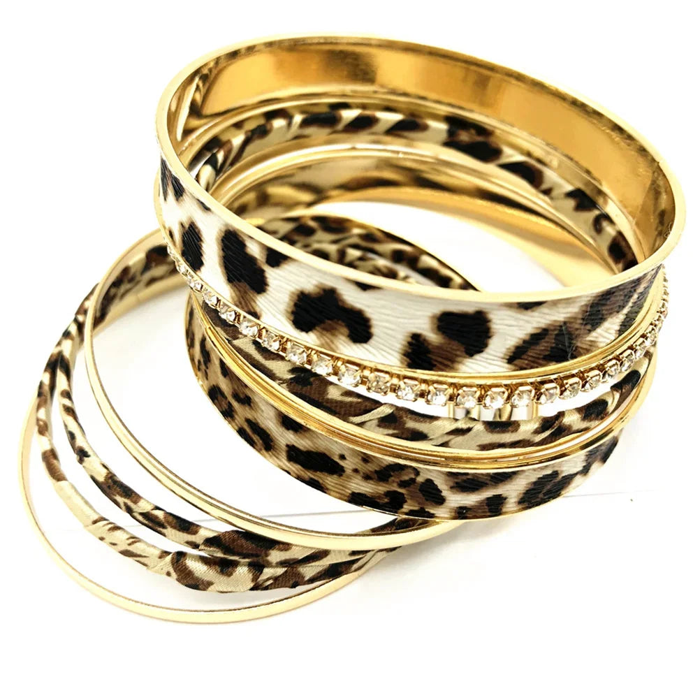 Leopard Print Sterling Silver Miss - Piña Colada
