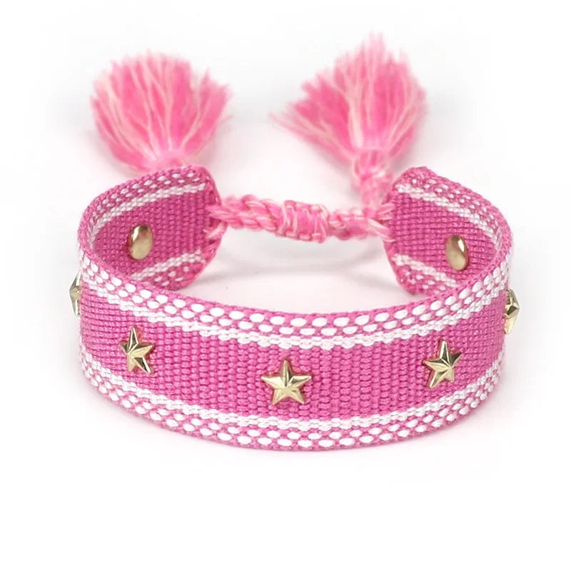 Hand Woven Bracelets - Piña Colada