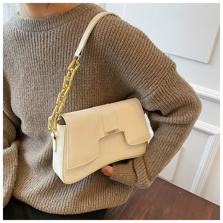 Shoulder Bag Solid - Piña Colada