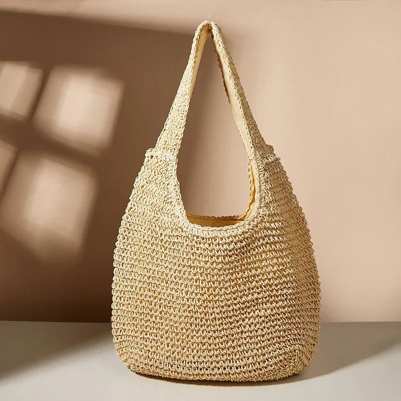 Straw Women Shoulder Bags - Piña Colada