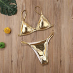 Sequins Bikini Set - Piña Colada