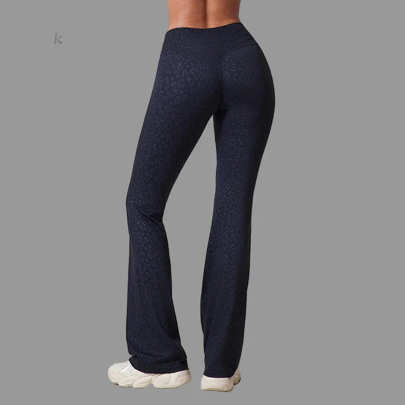Lifting Flared Pants High Waisted