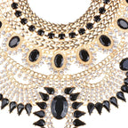 Large Collar Bohemian Vintage - Piña Colada