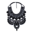 Large Collar Bohemian Vintage - Piña Colada