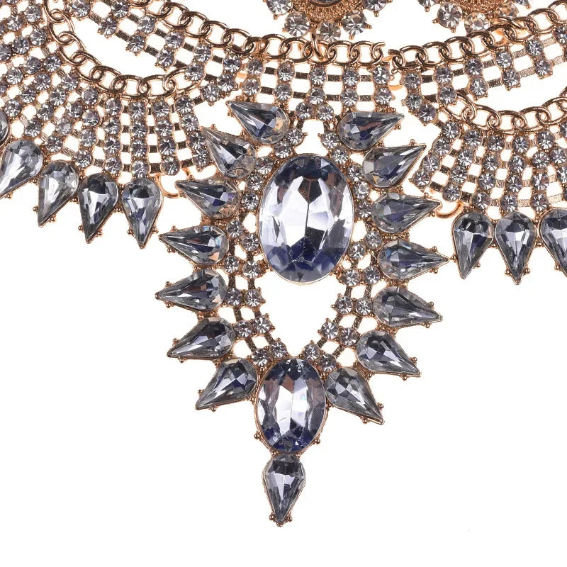 Large Collar Bohemian Vintage - Piña Colada