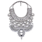 Large Collar Bohemian Vintage - Piña Colada