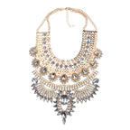 Large Collar Bohemian Vintage - Piña Colada
