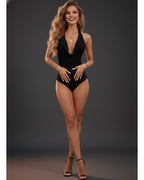 Deep V-Neck Bodysuit