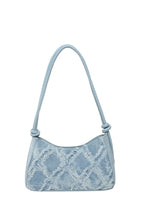 Raw Hem Shoulder Bag - Piña Colada