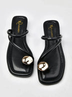 PU Leather Summer Sandals - Piña Colada