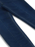 Full Size High-Waisted Double-Breasted Skinny Jeans Plus Size - Piña Colada