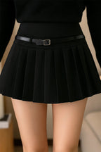 Belt Mini Skirts