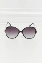Metal-Plastic Hybrid Full Rim Sunglasses - Piña Colada