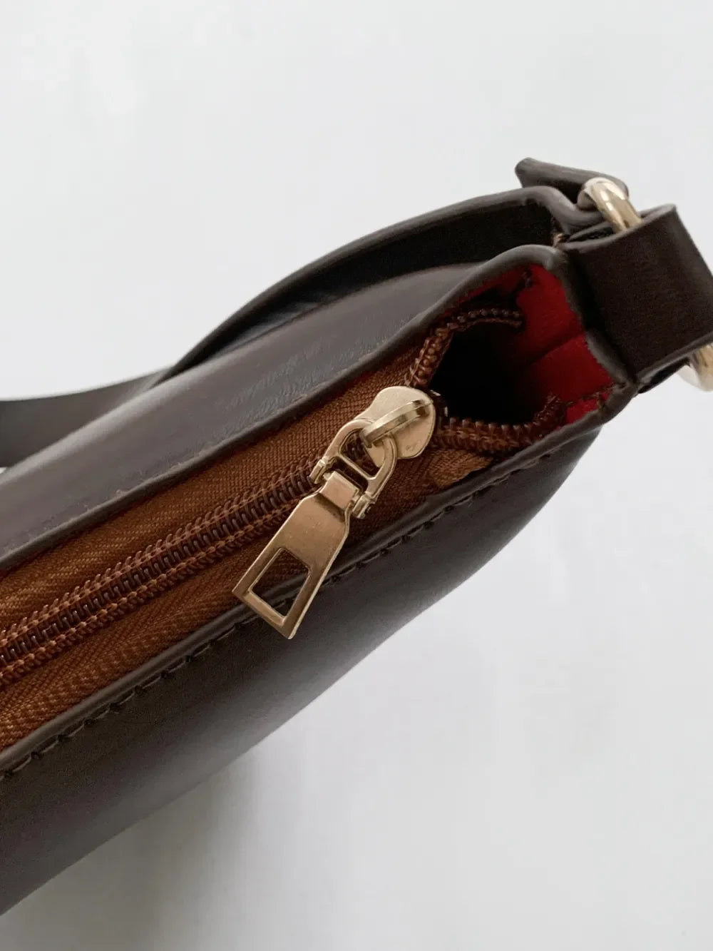 PU Leather Shoulder Bag with EarPods Bag - Piña Colada