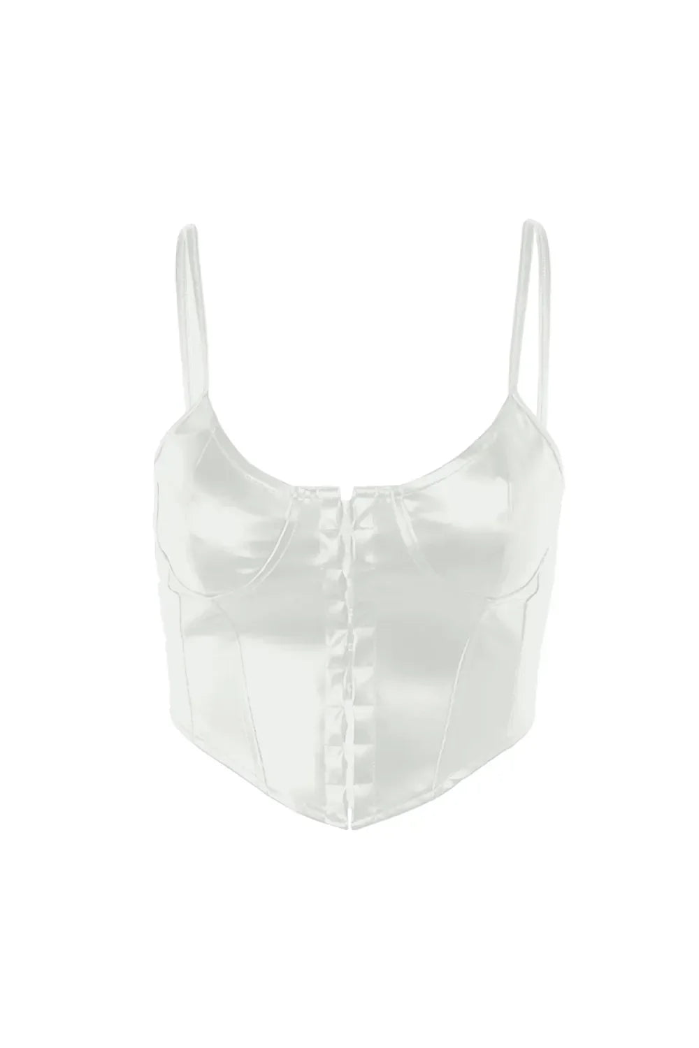 Scoop Neck Spaghetti Strap Cami - Piña Colada