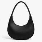 Cute Half Crescent Bag Leather