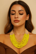Handmade Small Beaded Necklace