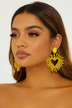 Boho Heart Dangle Drop Earring