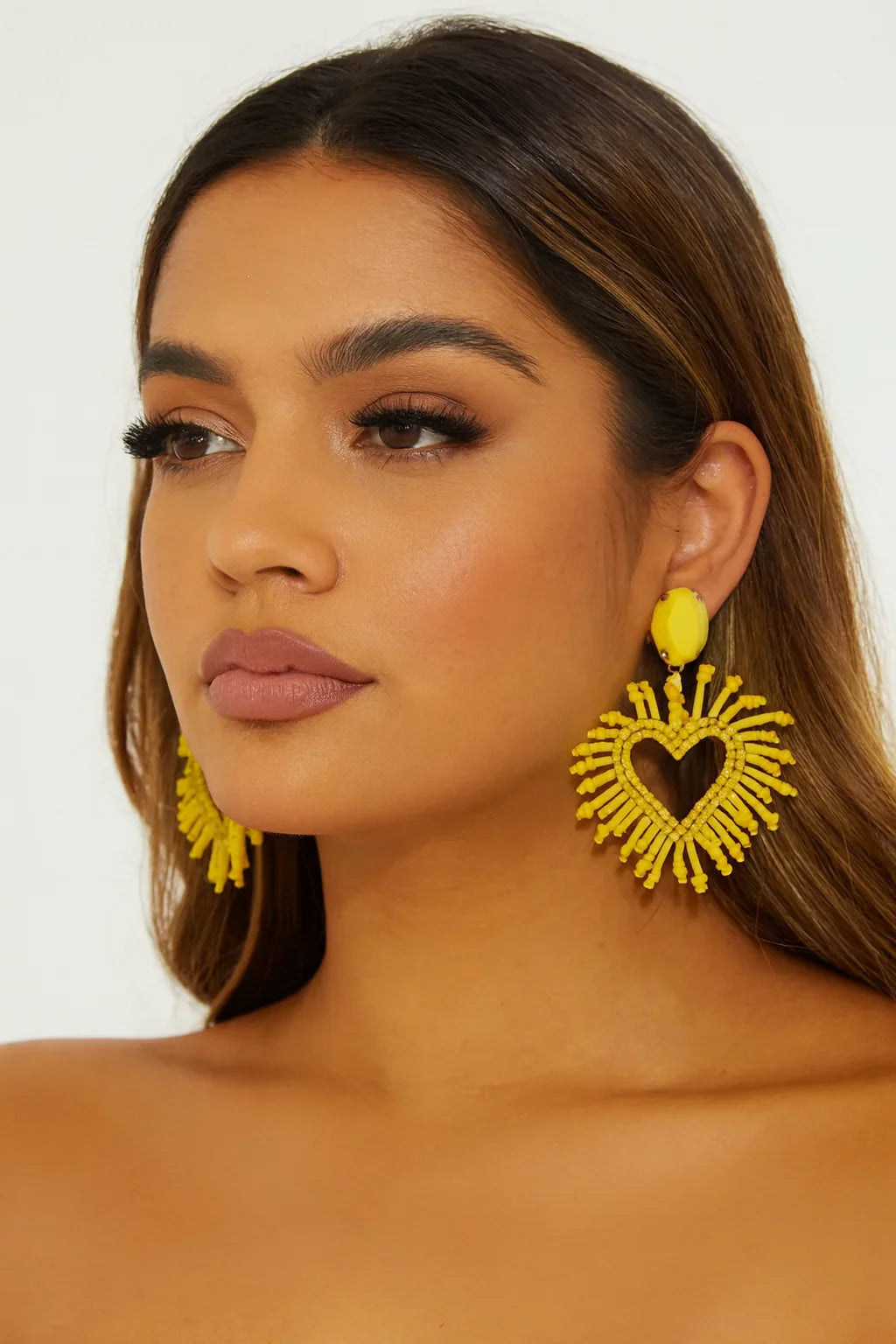 Boho Heart Dangle Drop Earring