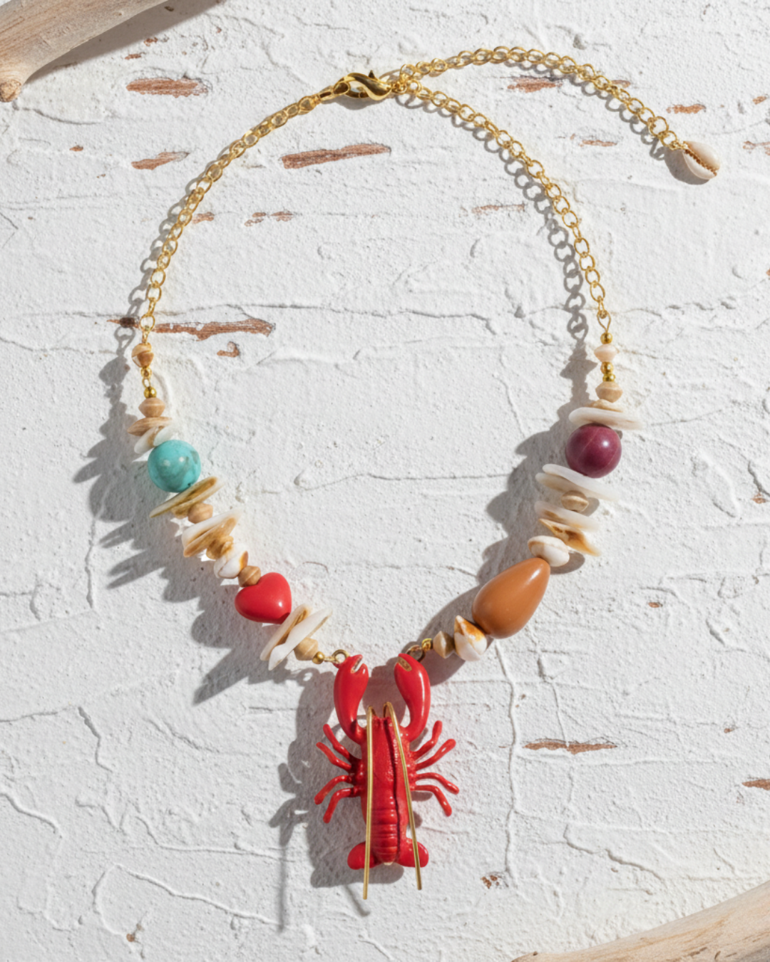Coastal Lobster Necklace
