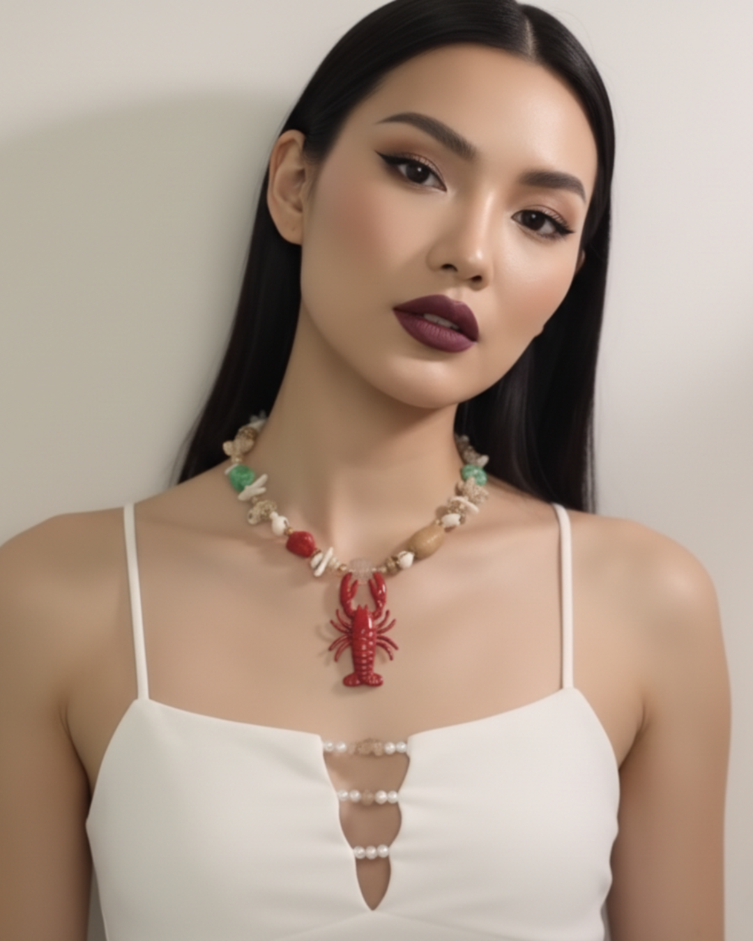 Coastal Lobster Necklace