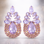Rhinestone Pineapple Earrings