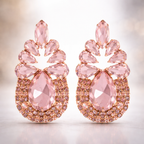 Rhinestone Pineapple Earrings