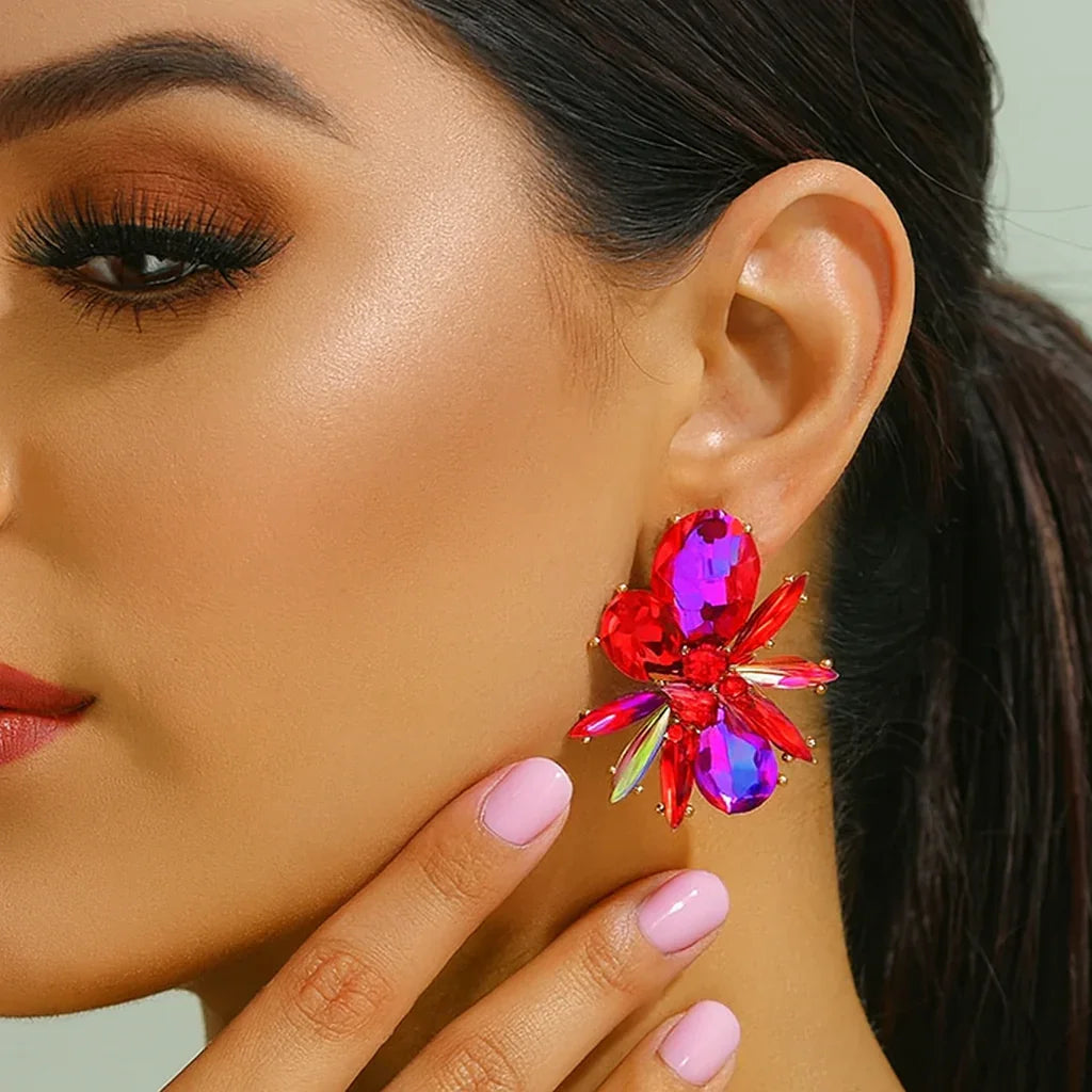 Shiny Stud Earrings For Women