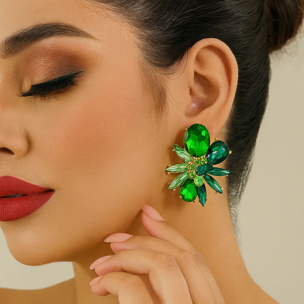 Shiny Stud Earrings For Women