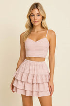 Sweet Ruched Mini Set
