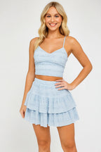 Sweet Ruched Mini Set