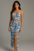 Set Summer Print Skirt
